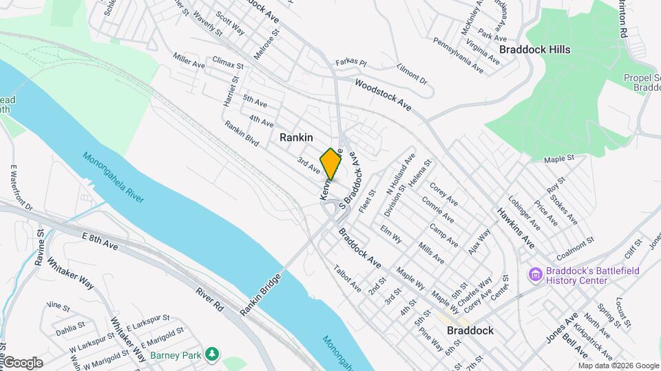 212 Kenmawr Ave Map and Location Details