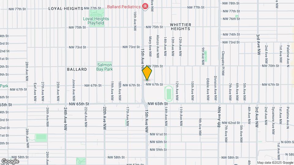 6705 Mary Ave NW Map and Location Details