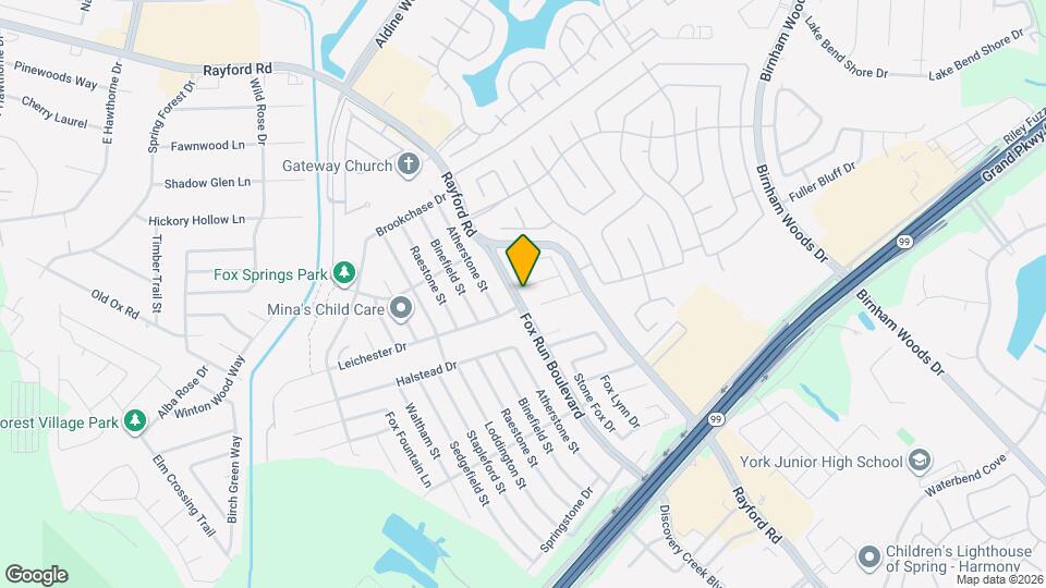 2802 Fox Mountain Dr Map and Location Details