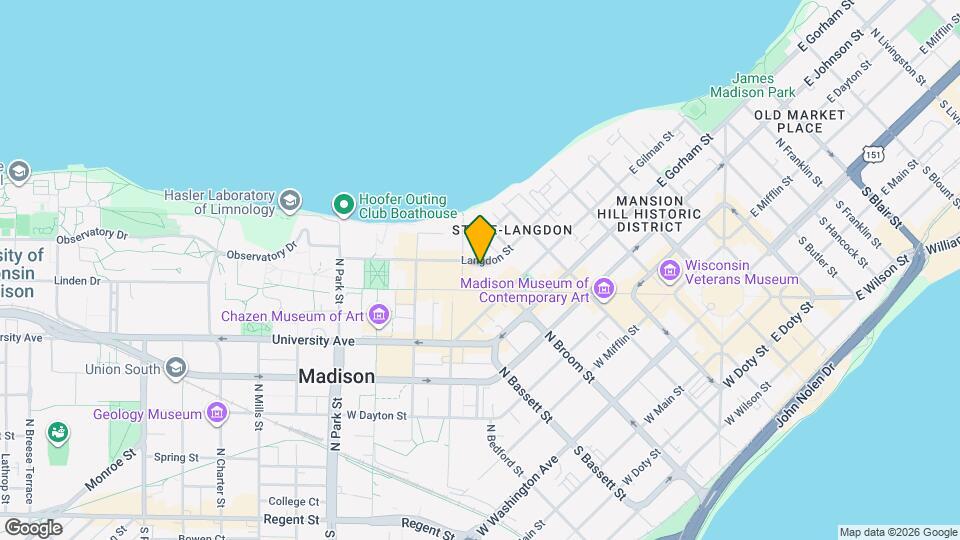 257 Langdon St Map and Location Details