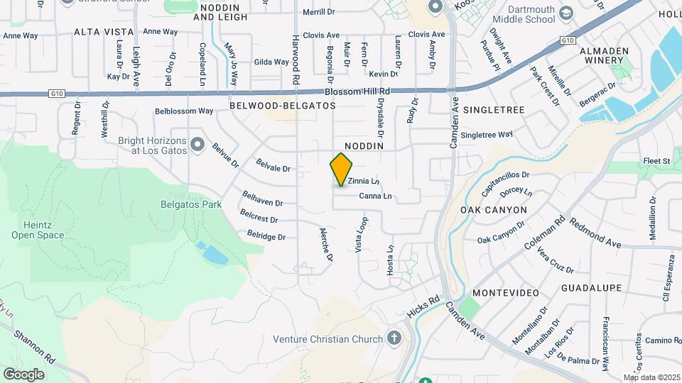 1717 Canna Ln Map and Location Details