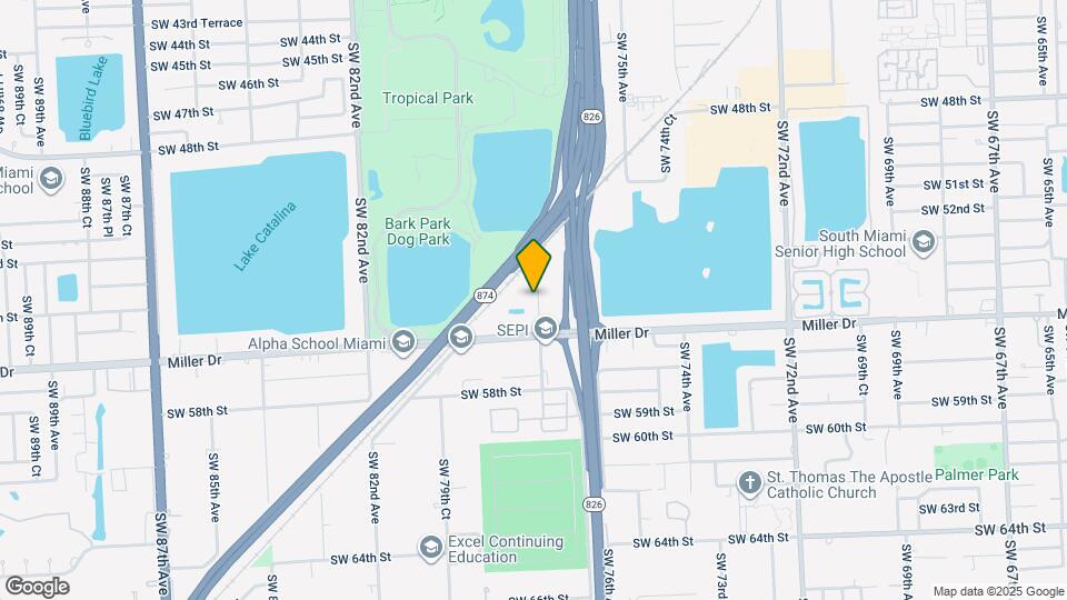 5400 SW 77th Ct Map and Location Details