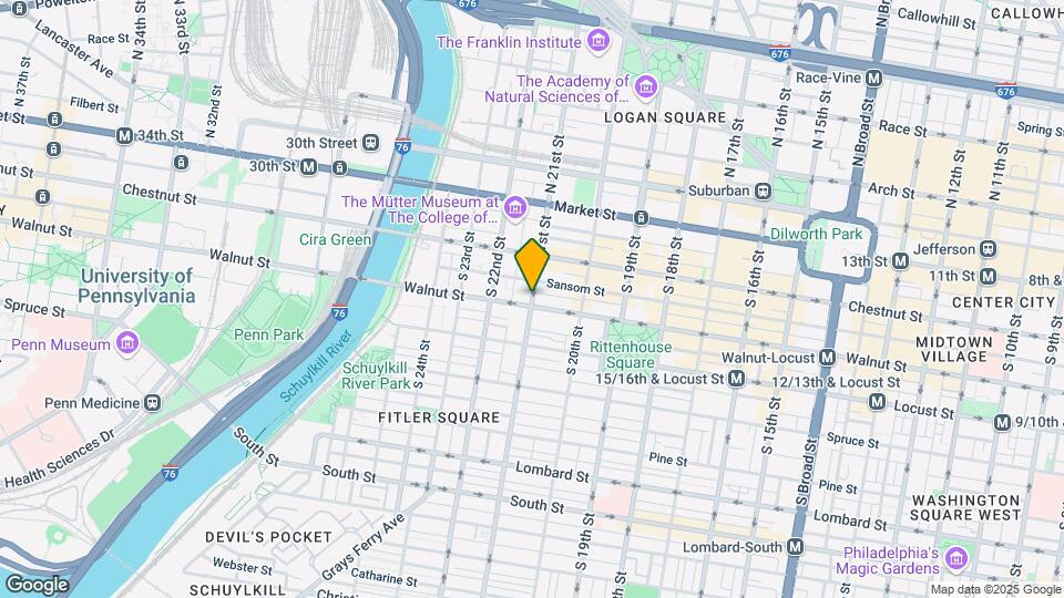 148 S 21st St Map and Location Details