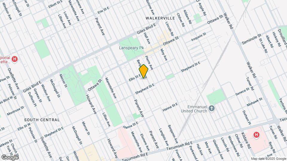 1439 Benjamin Ave Map and Location Details