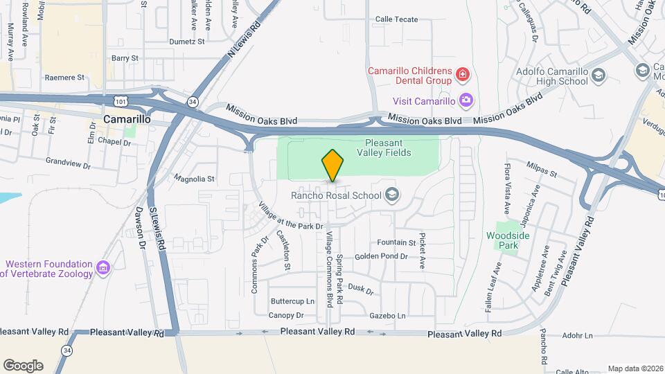 202 Village Commons Blvd Map and Location Details