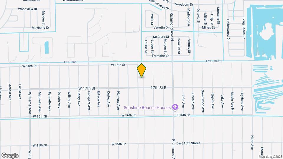 1707 McKinley Ave Map and Location Details