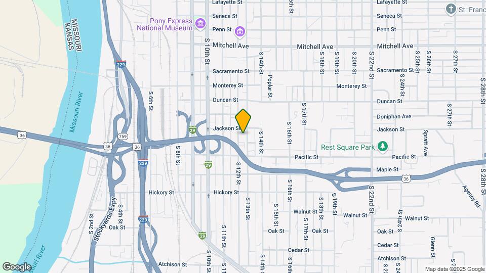 Neely Lofts Map and Location Details