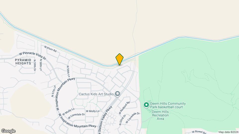 5224 W Bent Tree Dr Map and Location Details