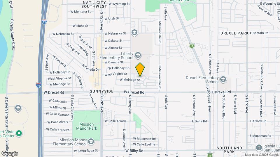 236 W Melridge St Map and Location Details