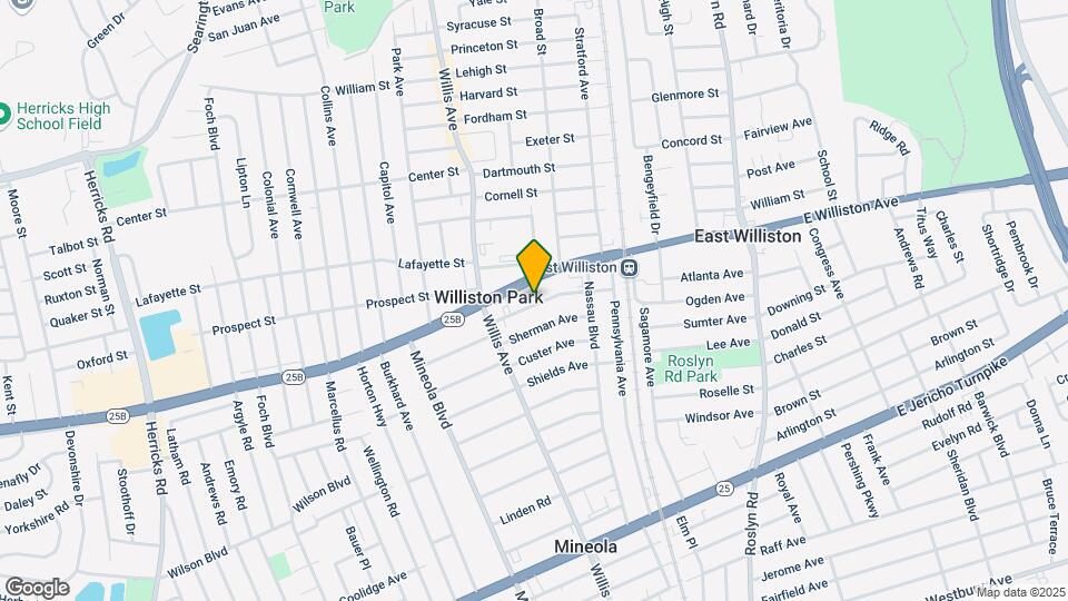 104 Sheridan Ave Map and Location Details
