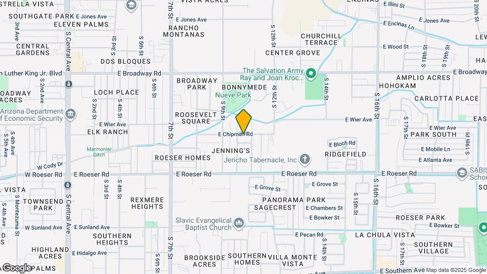 1009 E Chipman Rd Map and Location Details