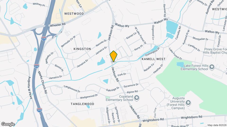 3234 W Wimbledon Dr Map and Location Details