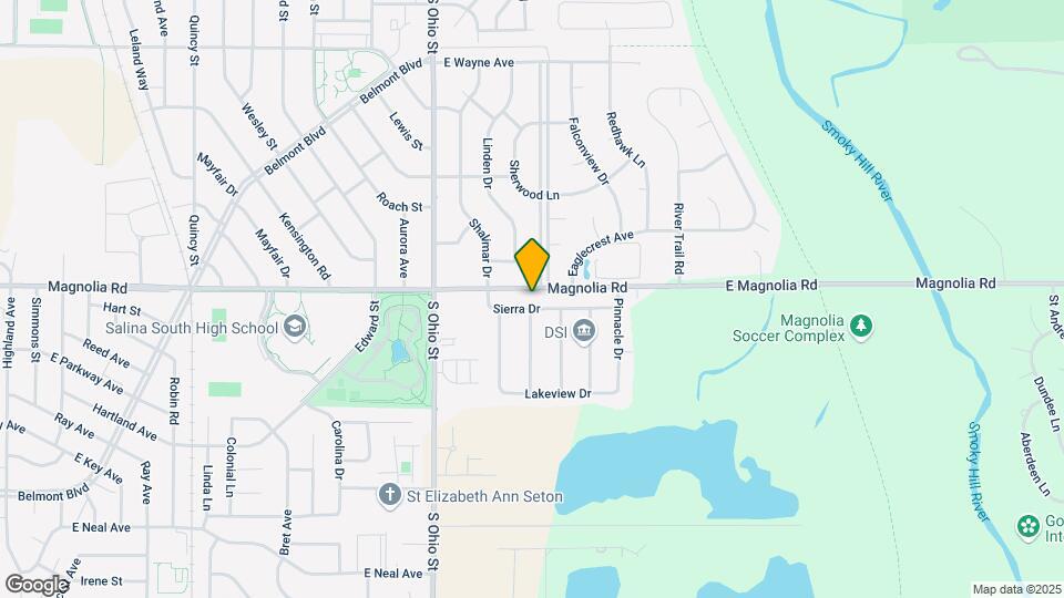 1301 Sierra Dr Map and Location Details