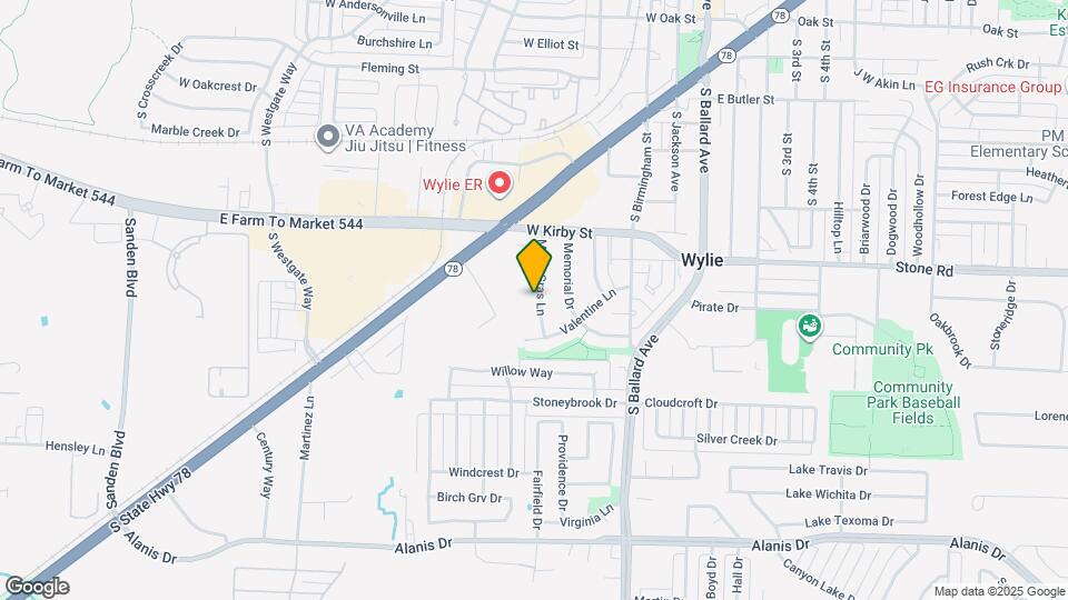 1002 Mardi Gras Ln Mapa y Detalles de la Ubicación