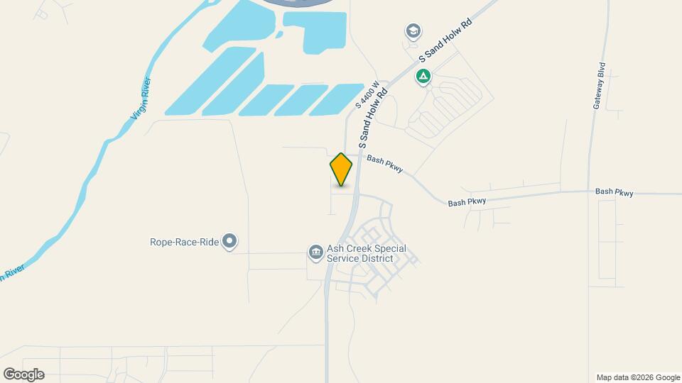 1010 S 4380 W Map and Location Details