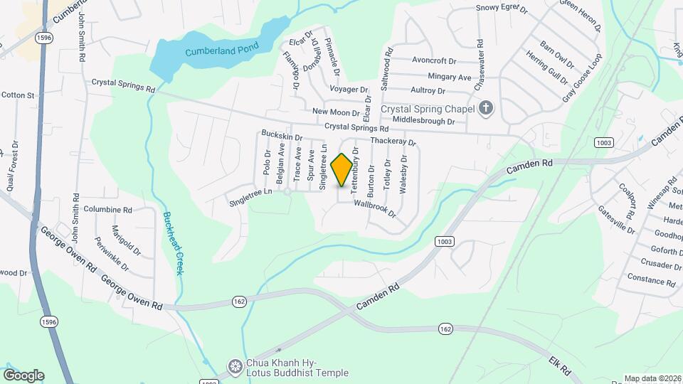 5629 Thackeray Dr Map and Location Details