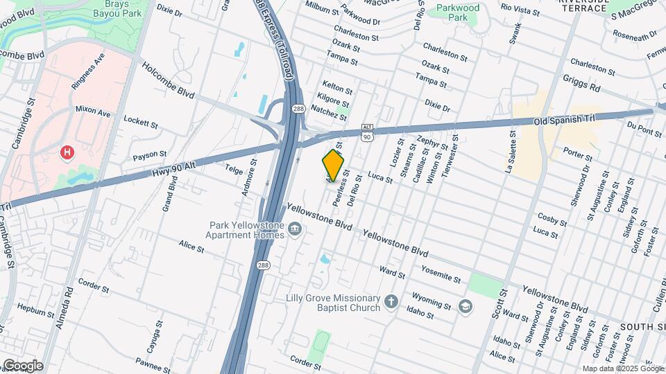 3311 Daphne St Map and Location Details