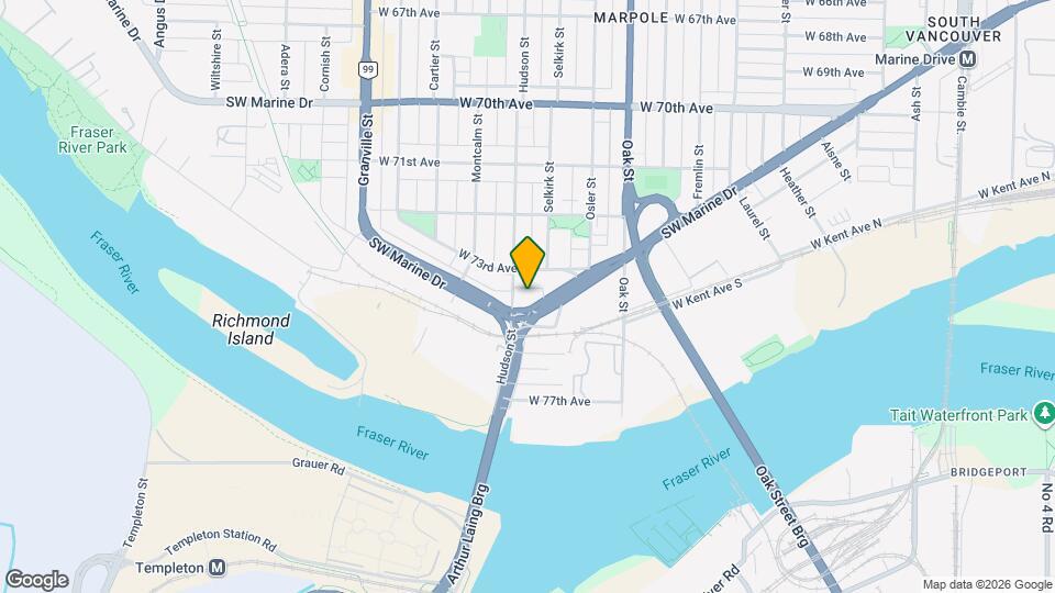 8988 Hudson St Map and Location Details