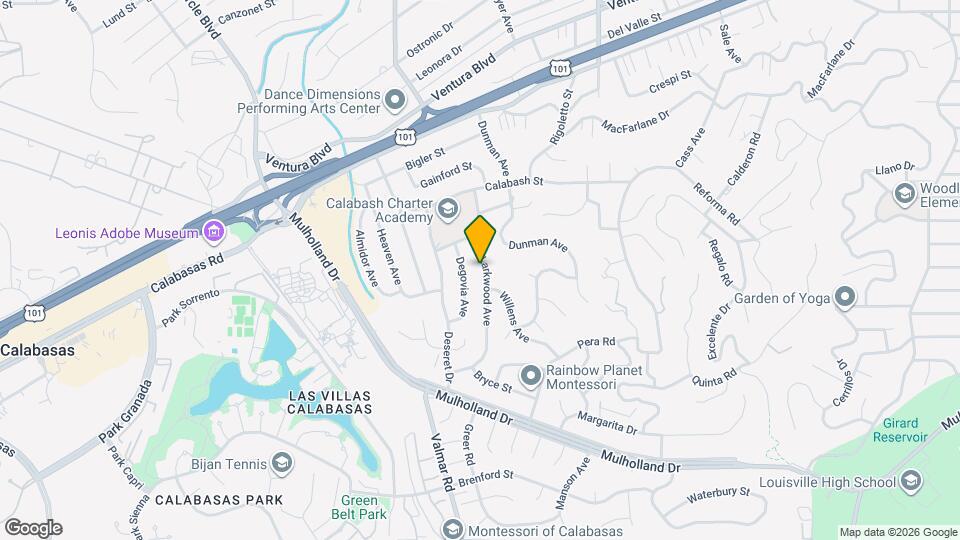 4721 Larkwood Ave, Unit 2 Map and Location Details