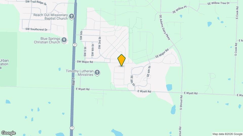 106 SW Sunflower St Map and Location Details