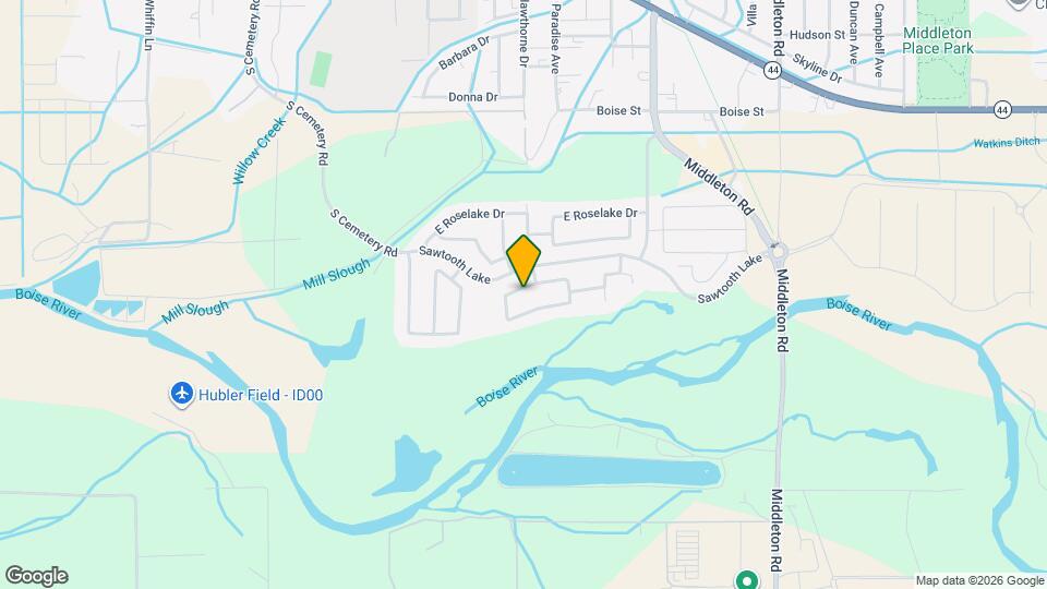 119 E Walcott Lake Dr Map and Location Details