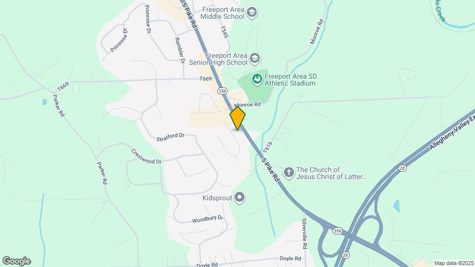 Heritage Crossings Map and Location Details