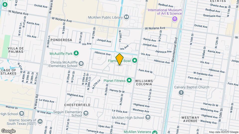 3210 N 25th St Mapa y Detalles de la Ubicación