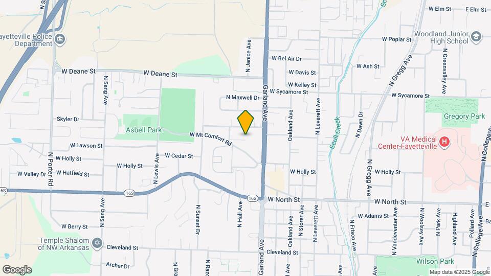 1204 W Carter St Map and Location Details