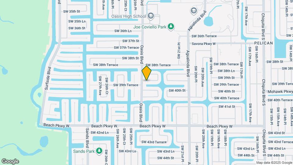 2408 SW 39th Terrace Map and Location Details