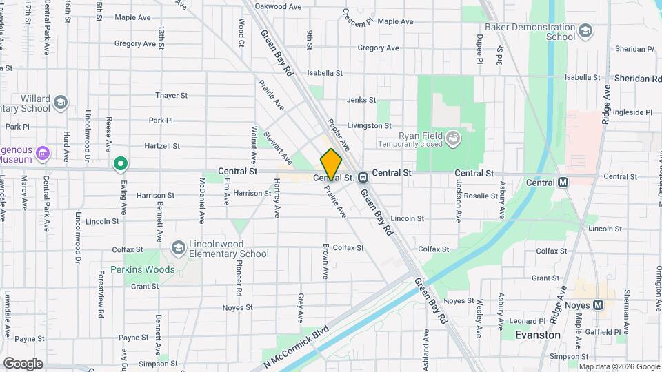 2541 Prairie Ave Map and Location Details