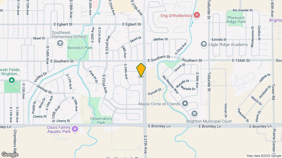 2664 Comanche Creek Dr Map and Location Details