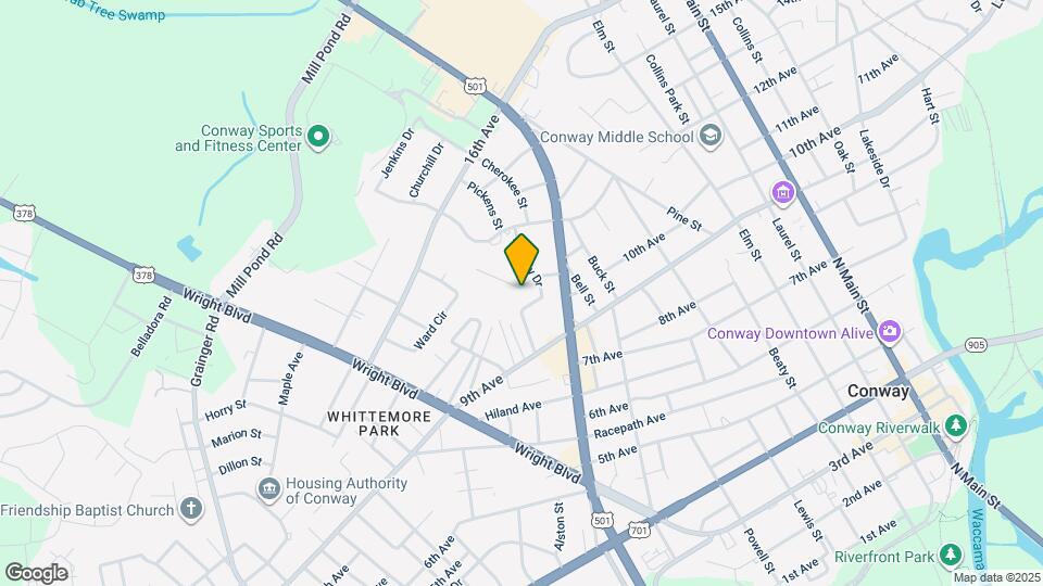 1517 Tinkertown Ave Map and Location Details