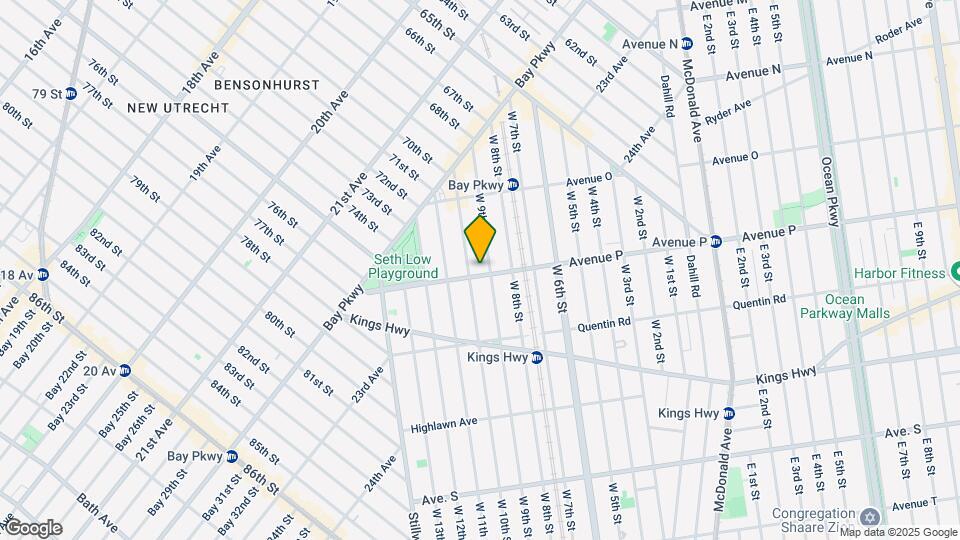 135 Avenue P Mapa y Detalles de la Ubicación