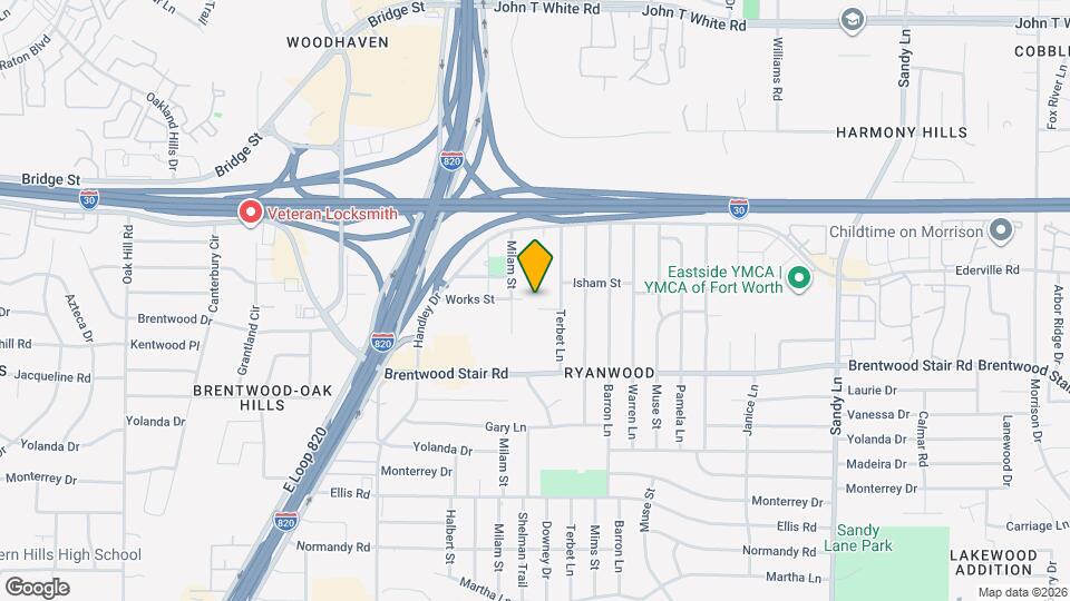 6805 Terbet Ct Mapa y Detalles de la Ubicación