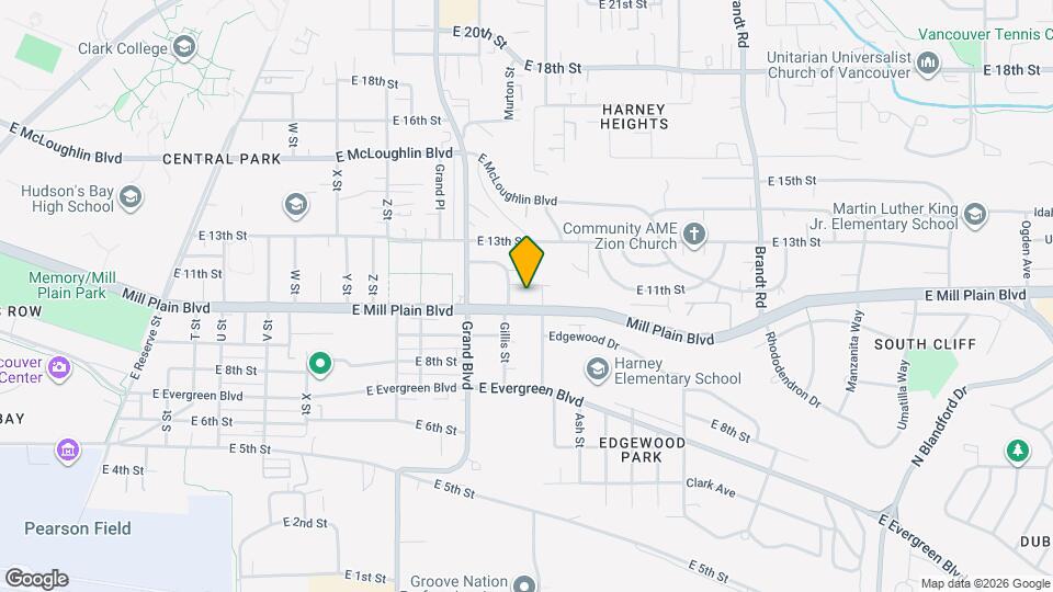 3110 E Mill Plain Blvd Map and Location Details