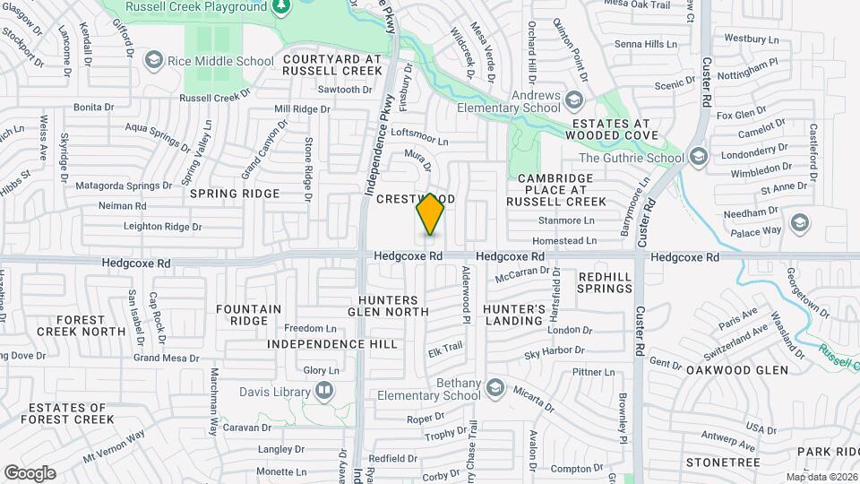 8004 Case Dr Mapa y Detalles de la Ubicación