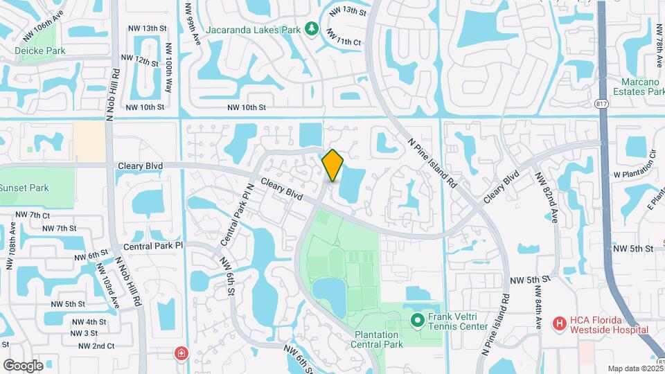 786 NW 92nd Ave Map and Location Details