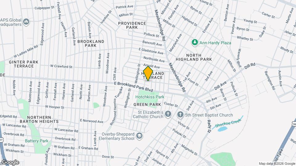 3009 Napoleon St Map and Location Details