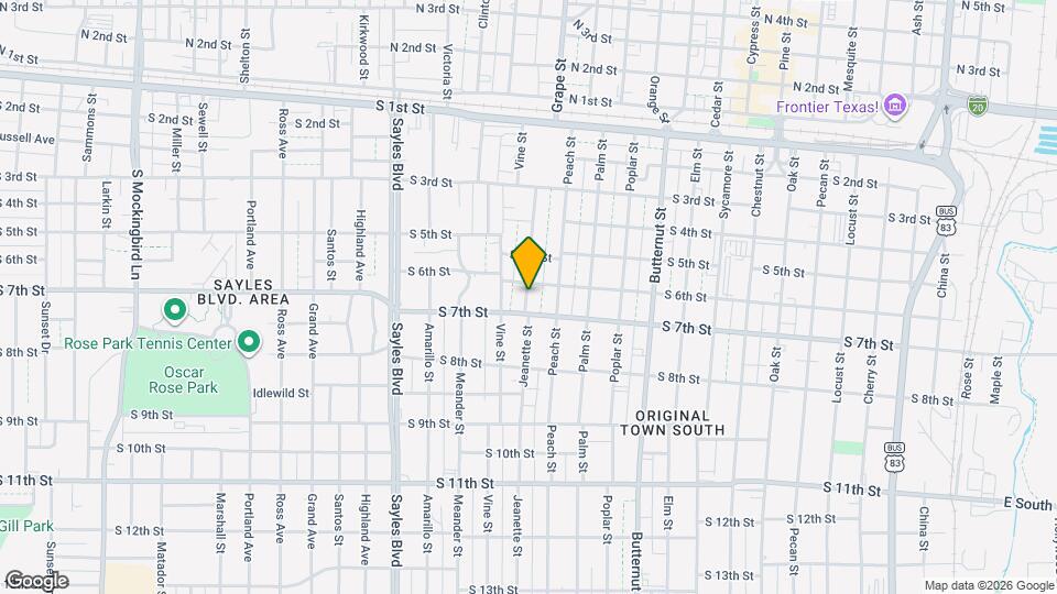 617 Jeanette St Map and Location Details