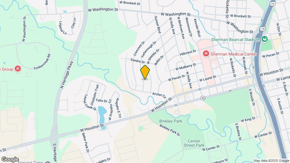 1809 Yarborough Dr Map and Location Details