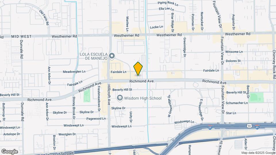 3125 Fairdale Oaks E Map and Location Details