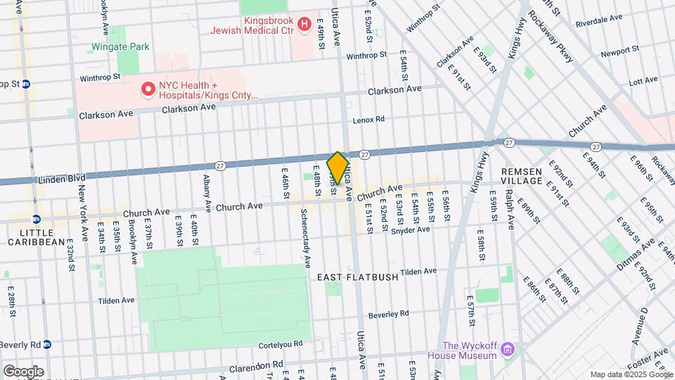 397 E 49th St Map and Location Details