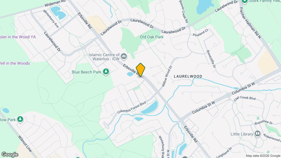 600 White Elm Blvd Map and Location Details