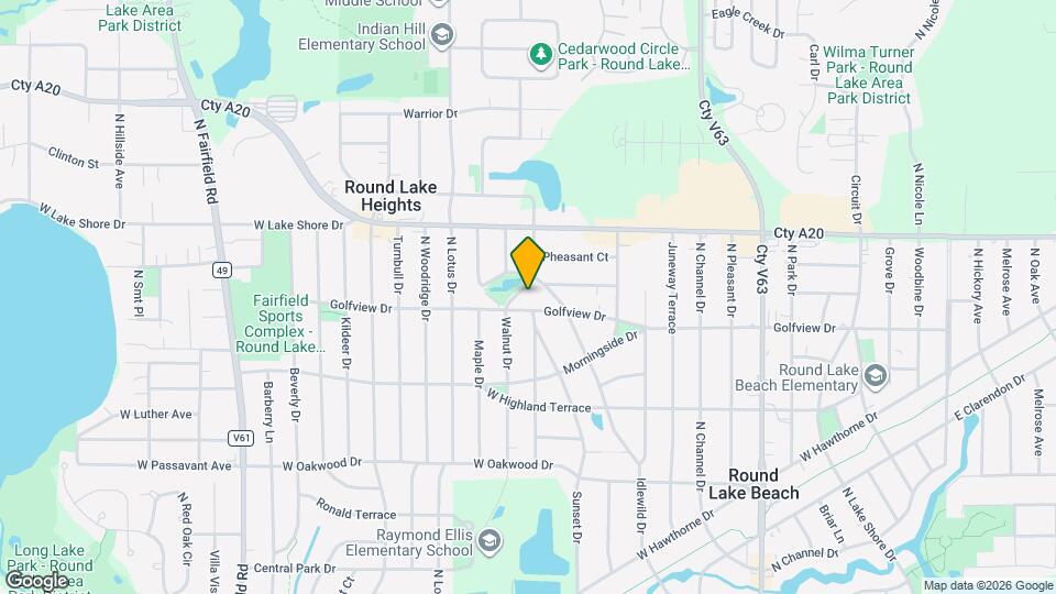 1531 Walnut Dr Map and Location Details