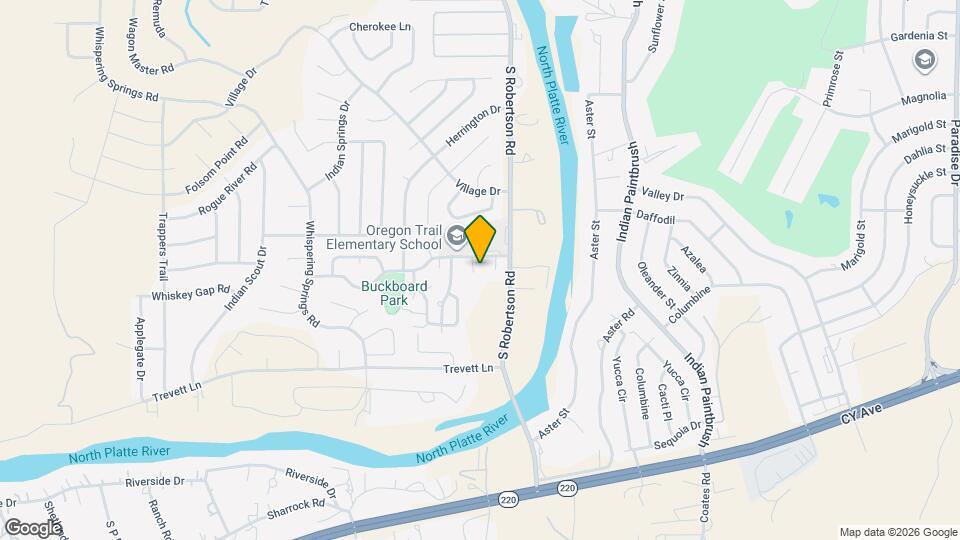3323 Chuckwagon Rd Map and Location Details