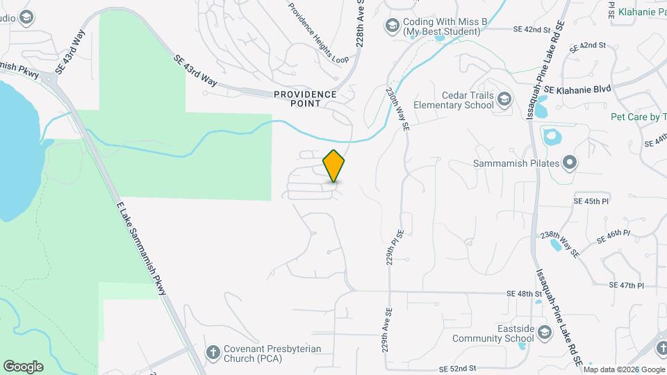 22562 SE 45th St Map and Location Details