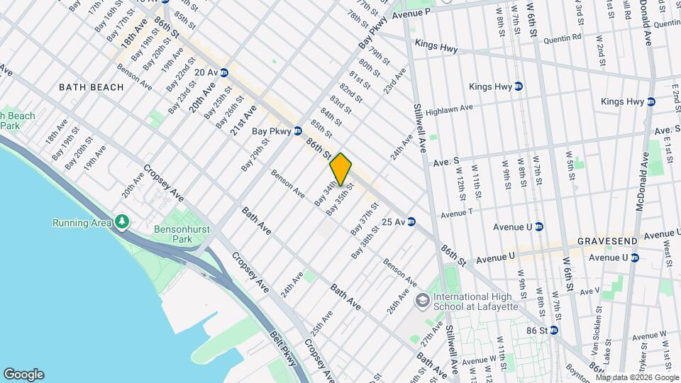36 Bay 35th St Mapa y Detalles de la Ubicación