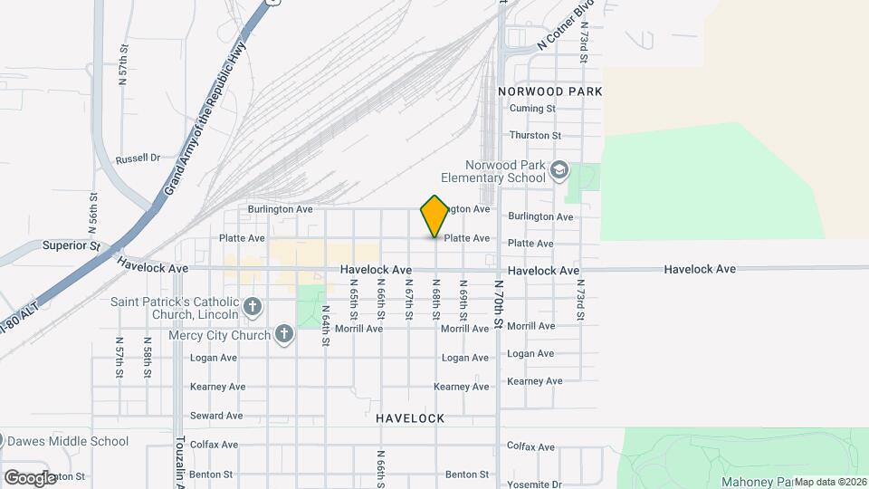 4435 N 68th St, Unit 4435 Map and Location Details