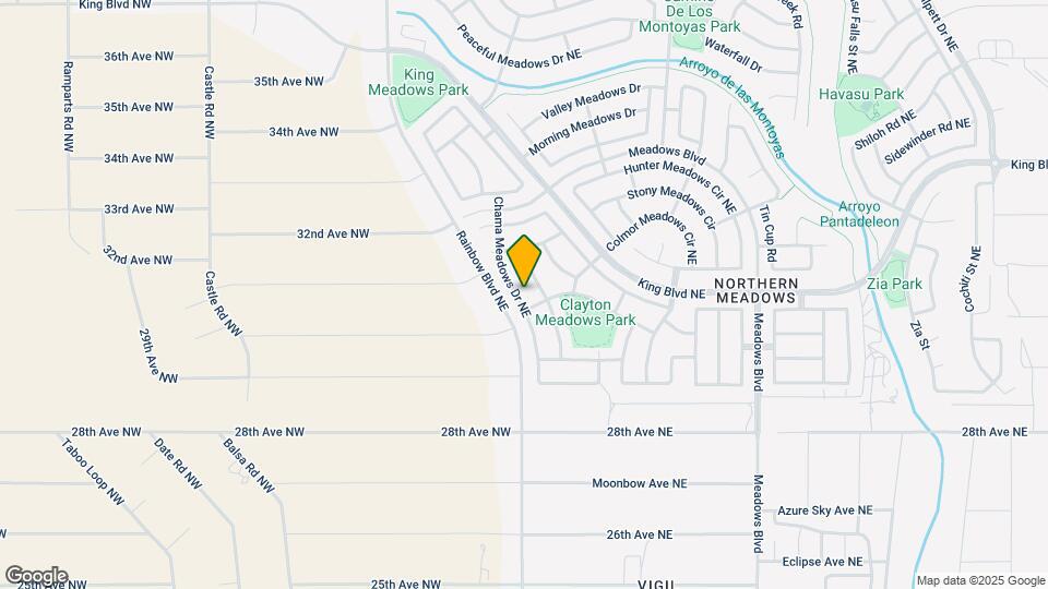3146 Chama Meadows Dr NE Map and Location Details