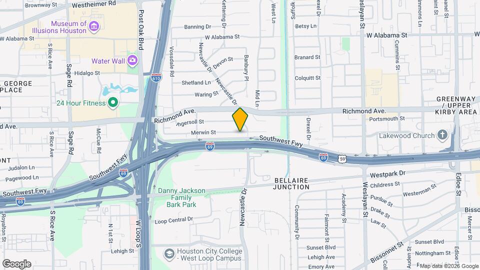 4611 Merwin St Map and Location Details